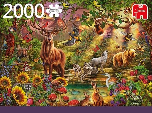 Magic Forest - 2000 brikker - Nordisk Spil