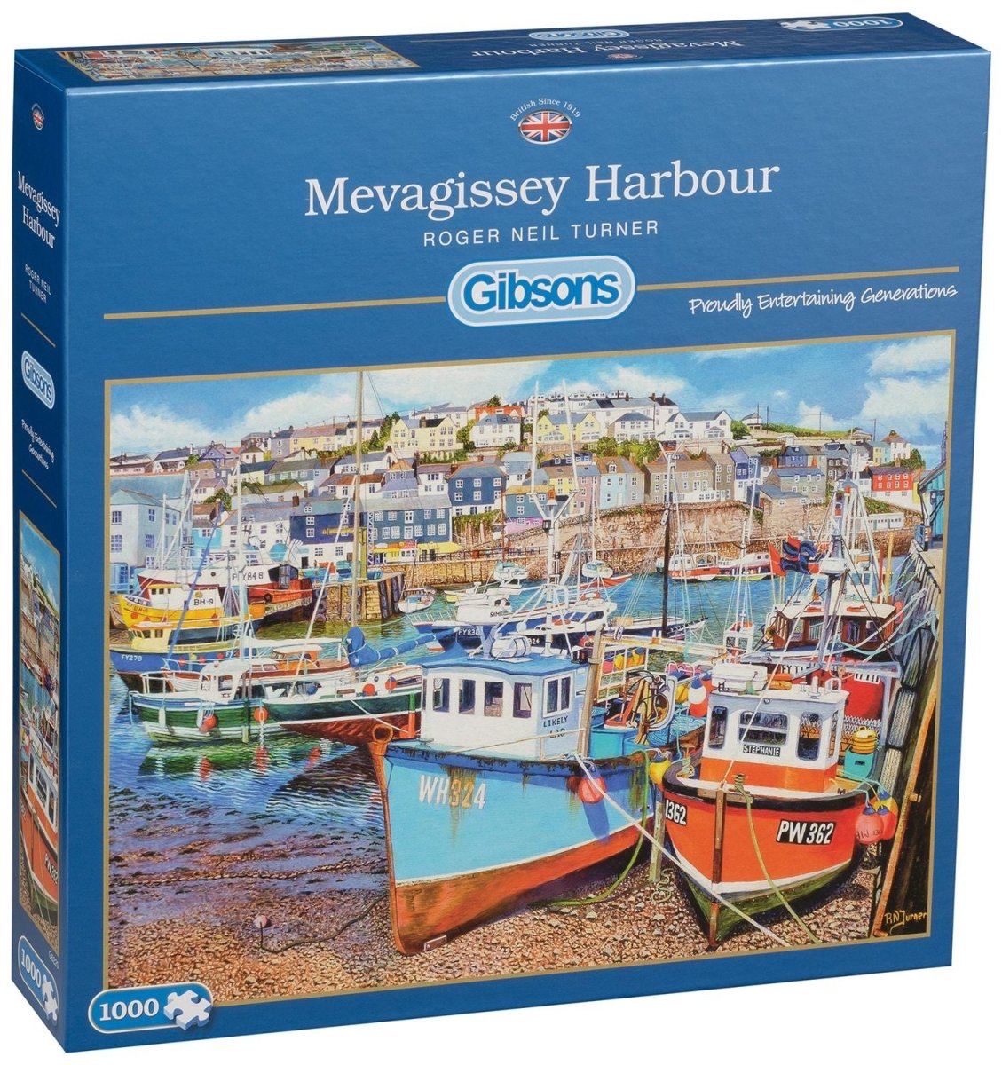 Mevagissey Harbour - 1000 brikker - Nordisk Spil