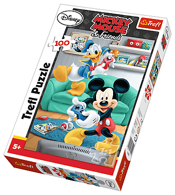 Mickey & Donald - 100 brikker - Nordisk Spil