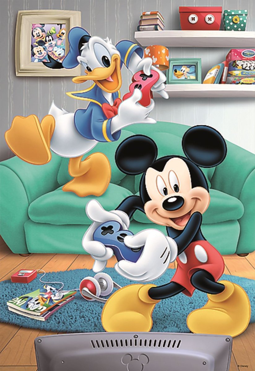 Mickey & Donald - 100 brikker - Nordisk Spil