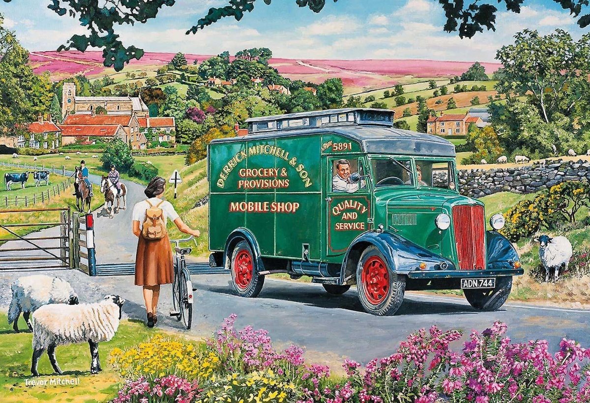 Mitchell&39;s Mobile Shop, 4x500 brikker - Nordisk Spil