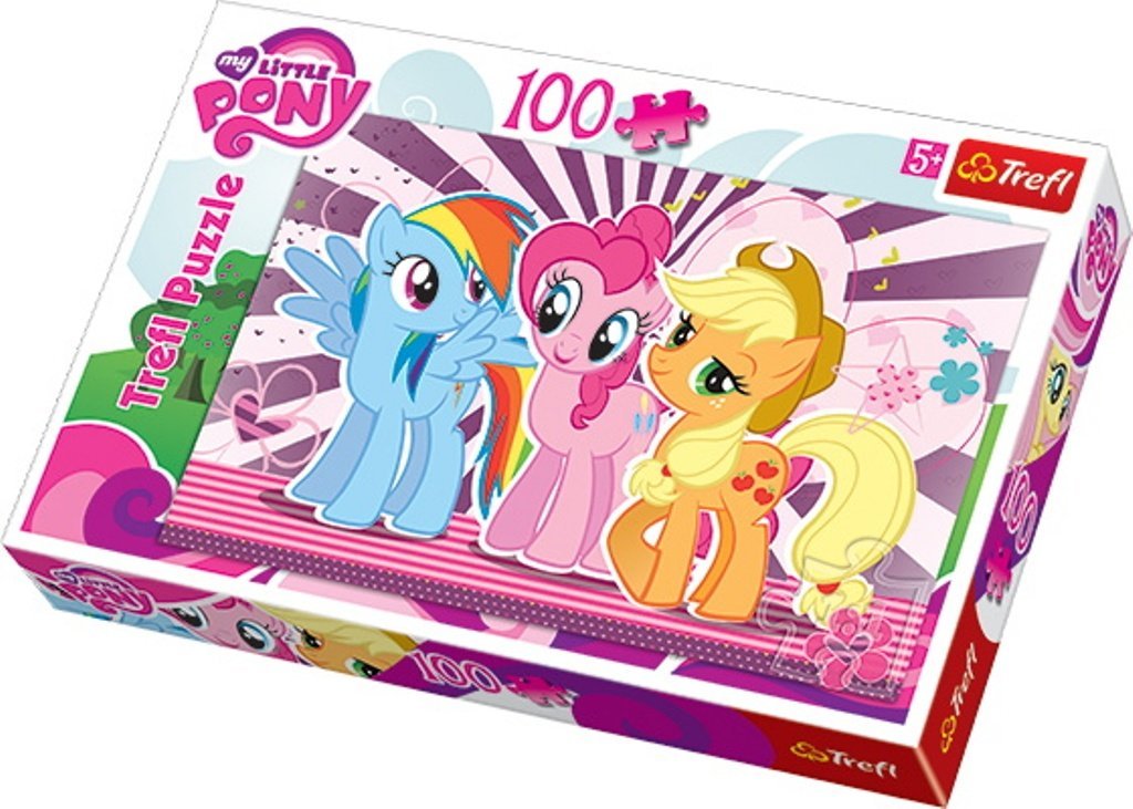 My Little Pony - Pony friends, 100 brikker - Nordisk Spil