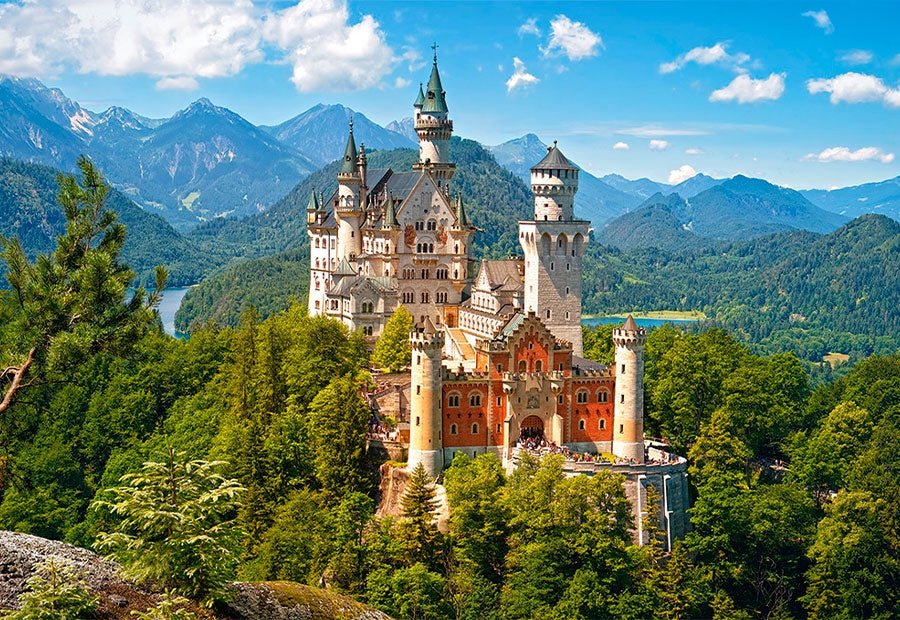 Neuschwanstein Castle - Germany - 500 brikker - Nordisk Spil