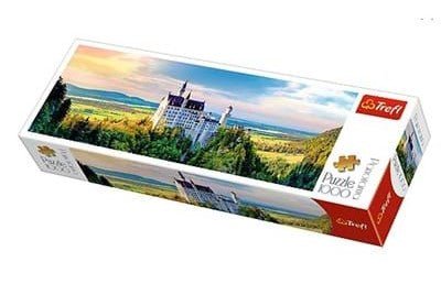 Neuschwanstein, Panorama - 1000 brikker - Nordisk Spil