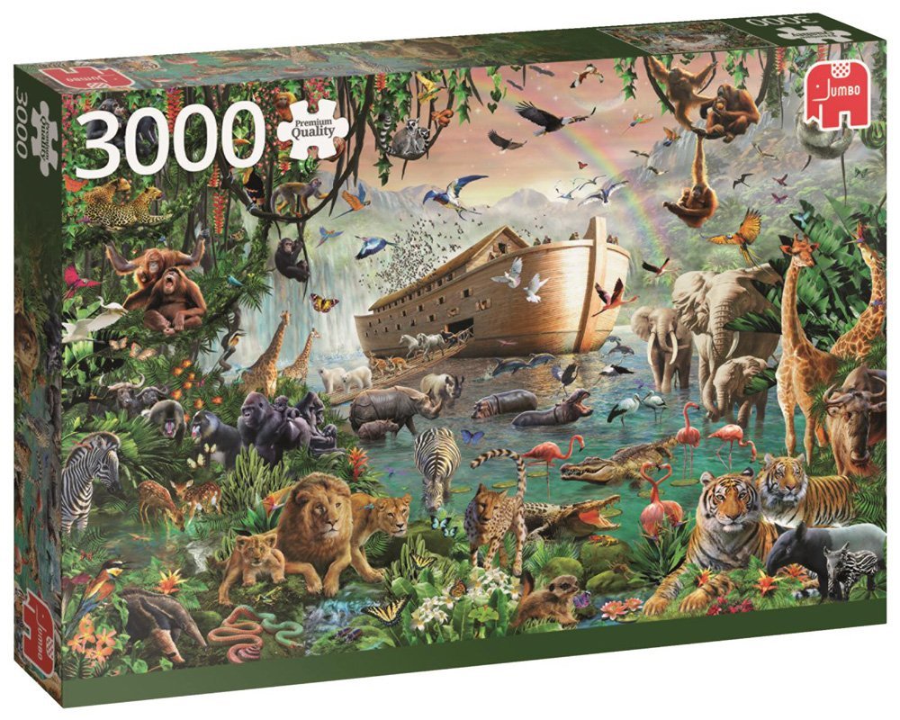 Noah&39;s Ark - 3000 brikker - Nordisk Spil