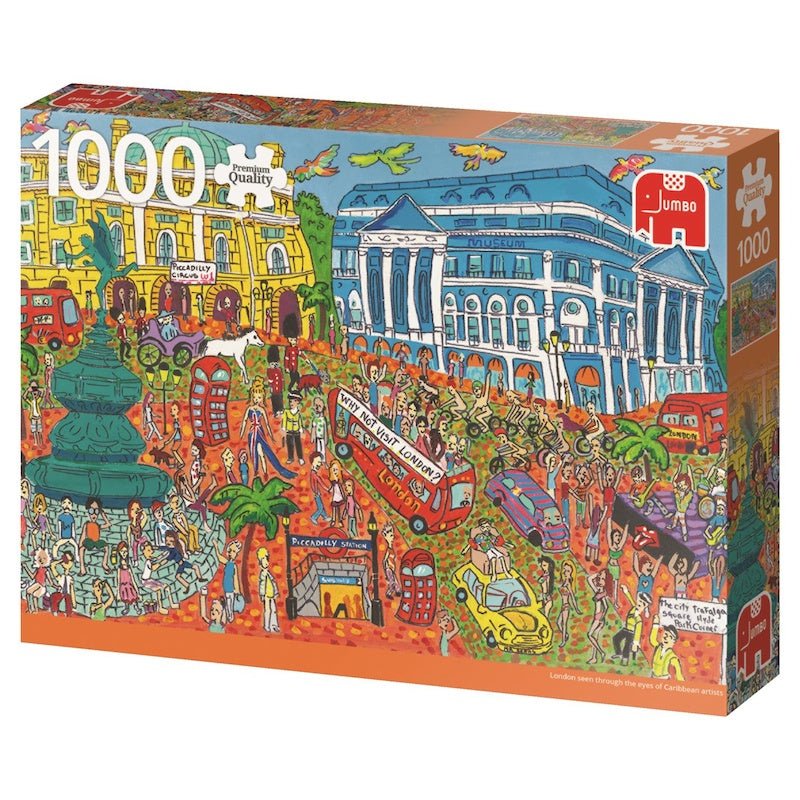 Piccadilly Circus London - 1000 brikker - Nordisk Spil