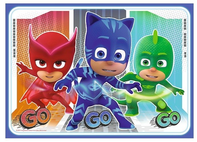 PJ Masks - 4 puslespil - Nordisk Spil