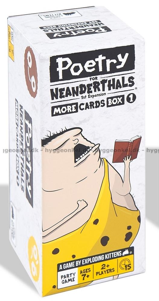Poetry for Neanderthals - expansion - Nordisk Spil