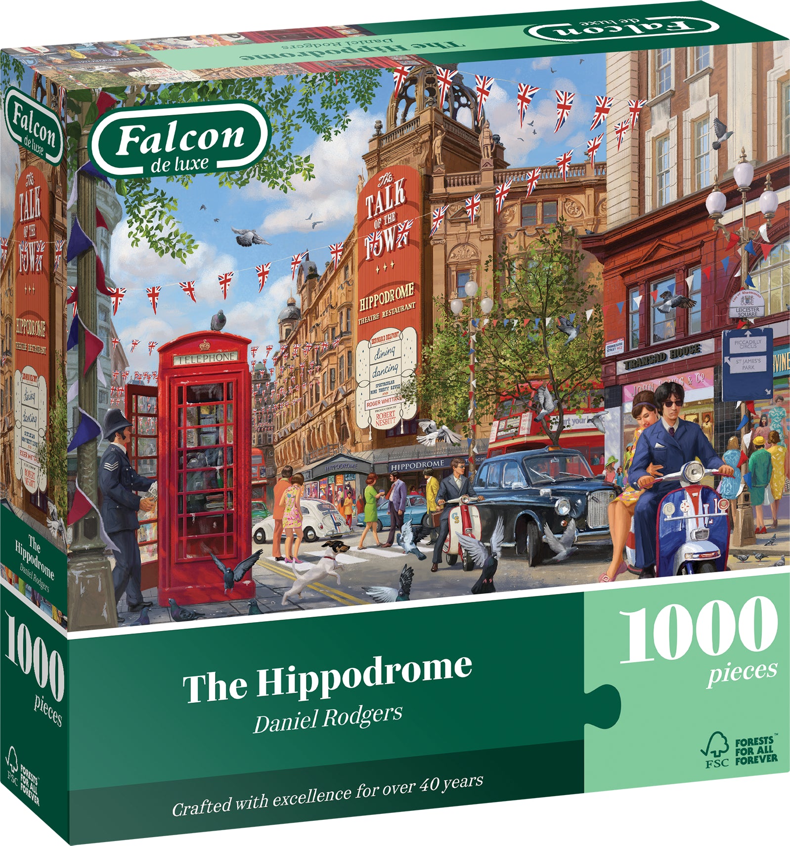 Rodgers: Hippodromen i London - 1000 brikker