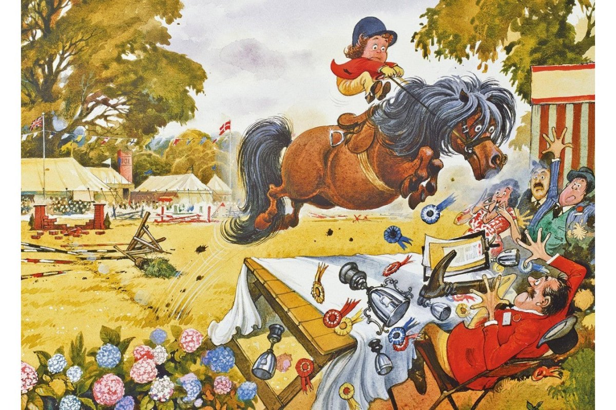 Thelwell - Up for the Cup - 500 brikker - Nordisk Spil