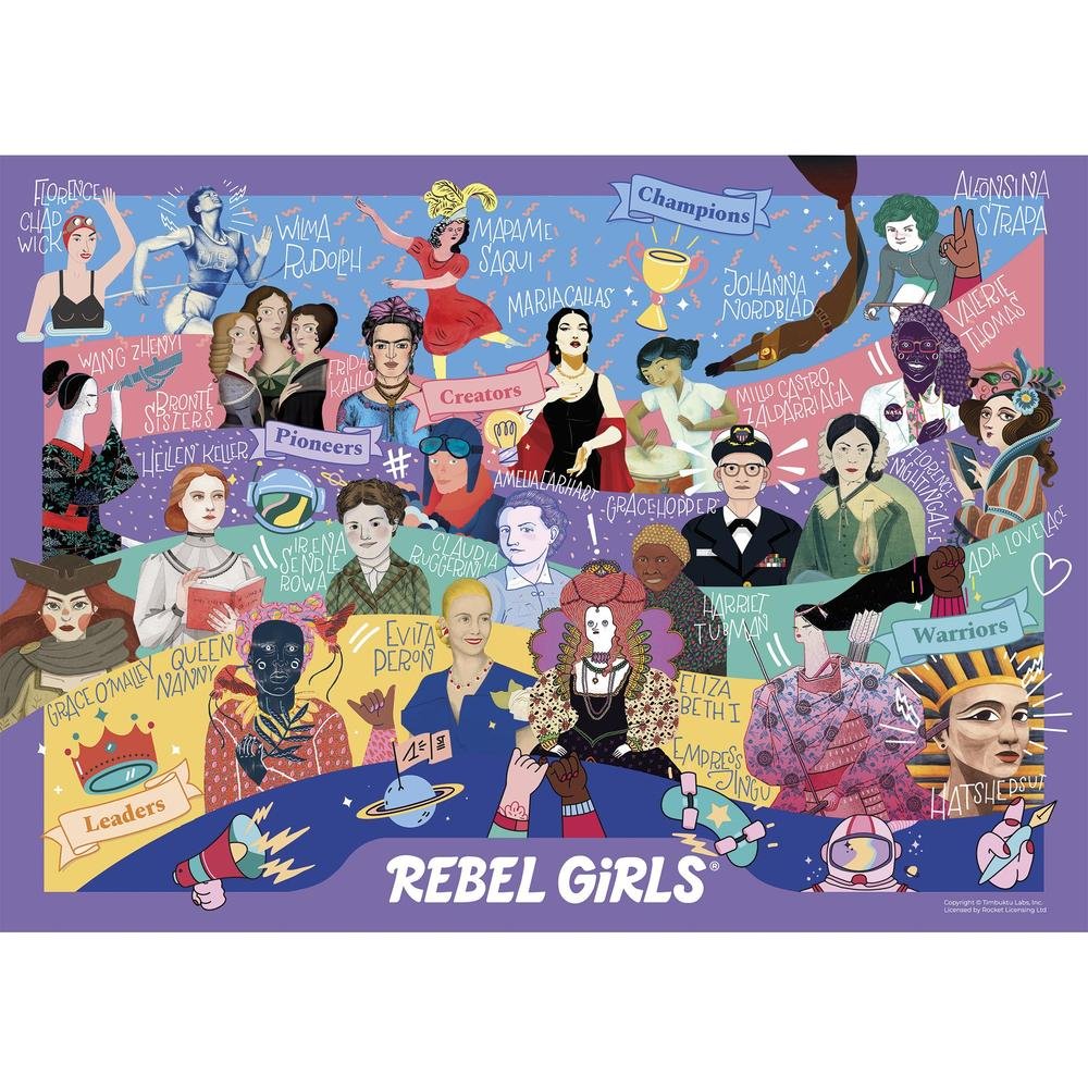 Rebel Girls - 500 brikker - Nordisk Spil
