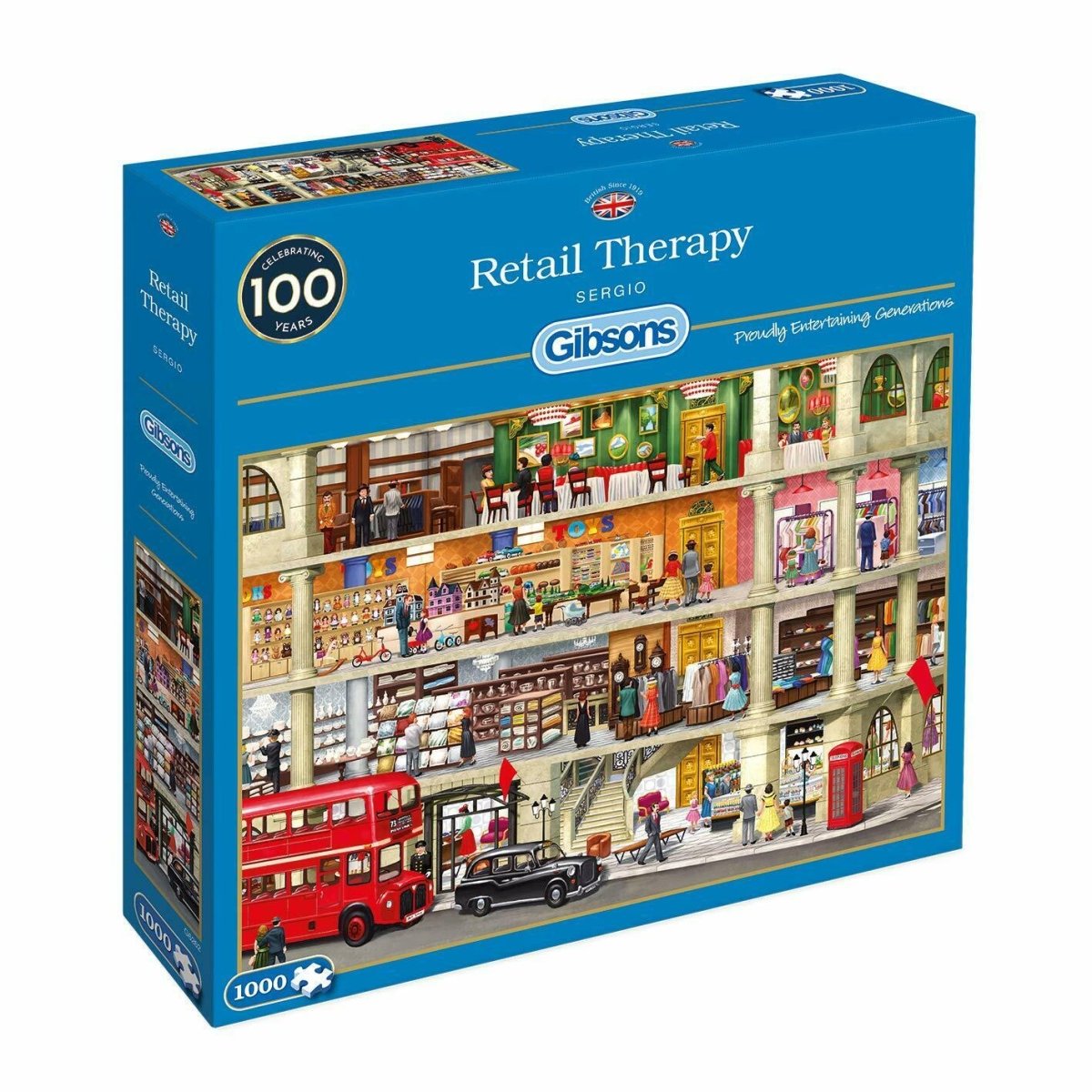 Retail Therapy - 1000 brikker - Nordisk Spil