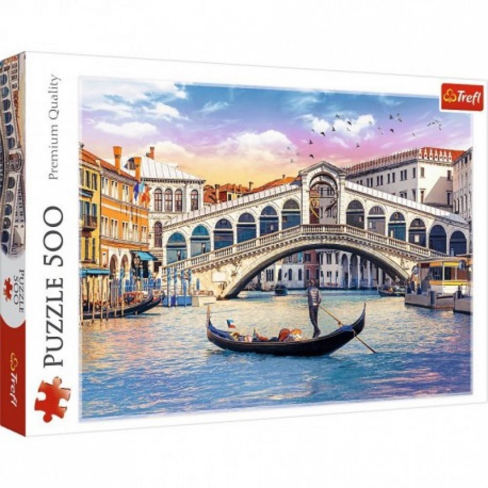 Rialto Bridge, Venice - 500 Brikker - Nordisk Spil