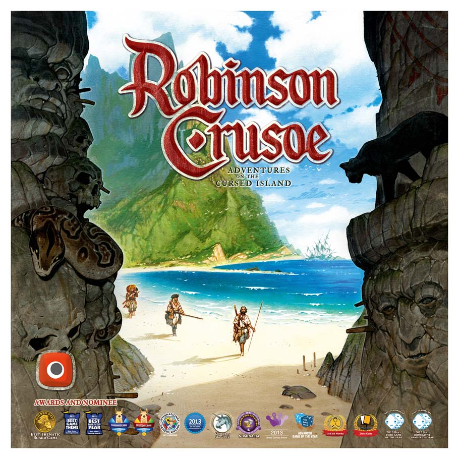 Robinson Crusoe - Adventure on Cursed Island 2nd edition - Engelsk - Nordisk Spil