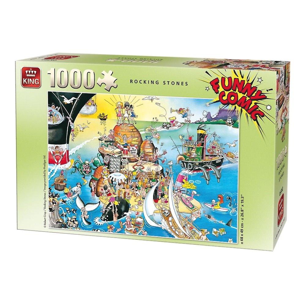 Rocking Stones - 1000 brikker - Nordisk Spil