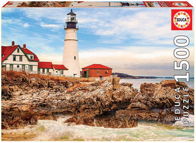 Rocky Lighthouse, 1500 brikker - Nordisk Spil