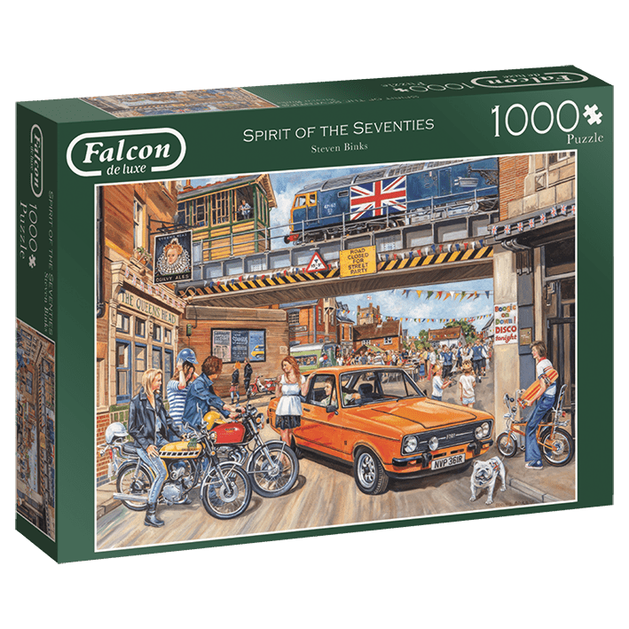 Spirit of the 70&39;s - 1000 brikker - Nordisk Spil