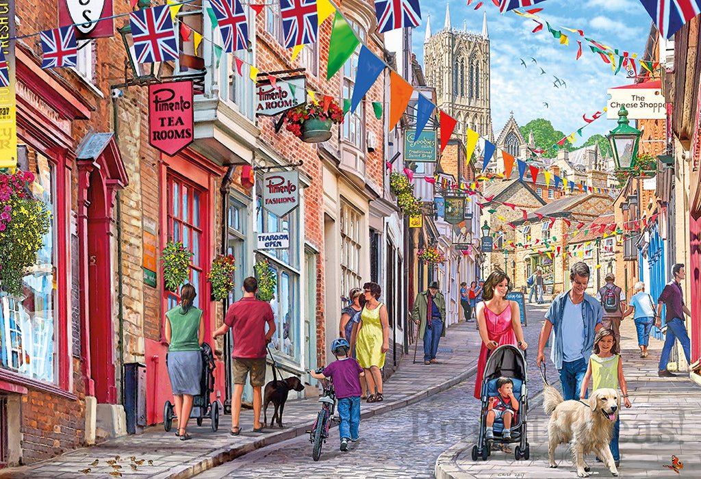 Steep Hill - 250 XL brikker - Nordisk Spil