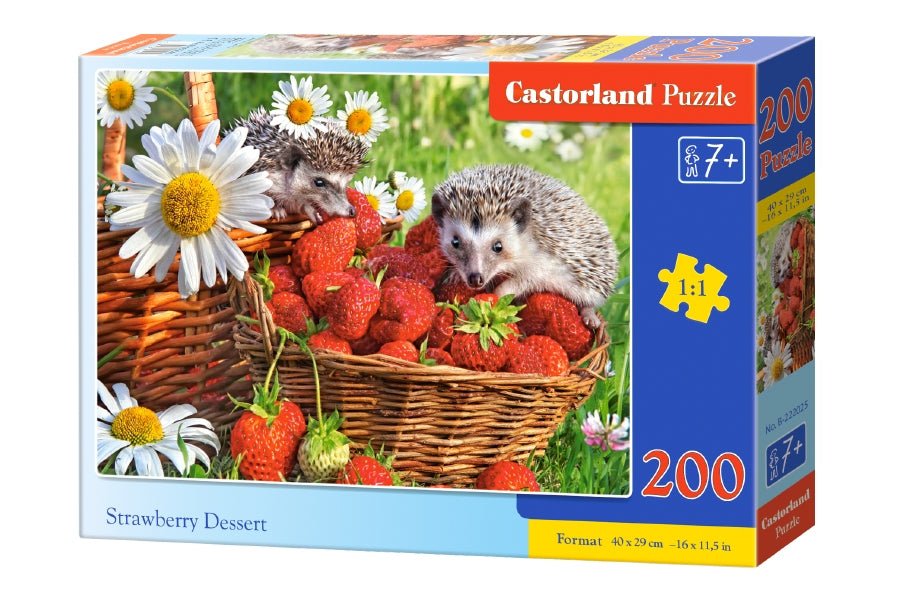 Strawberry Dessert - 200 brikker - Nordisk Spil