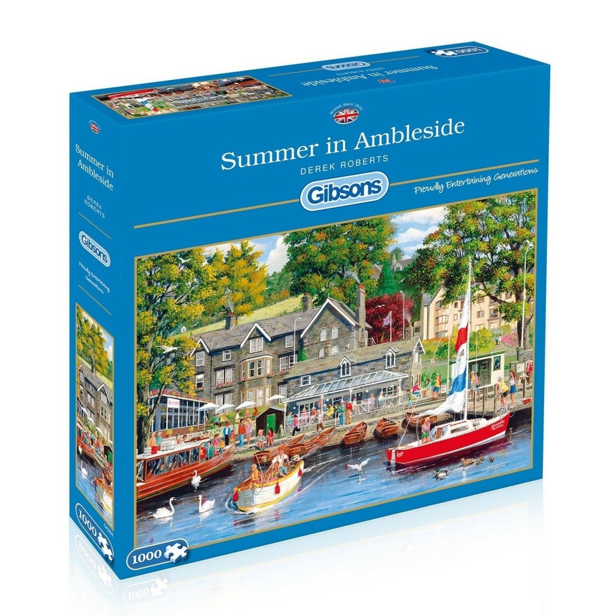 Summer in Ambleside - 1000 brikker - Nordisk Spil