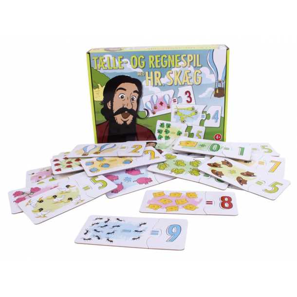 Tælle - og regnespil med Hr. Skæg - Nordisk Spil