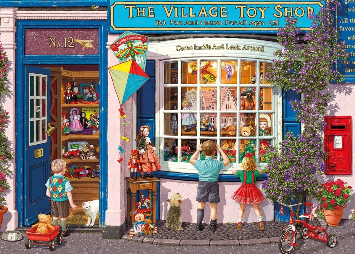 Teddy Bears & Tricycles - 500 brikker XL - Nordisk Spil