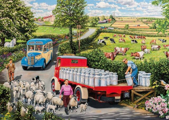 The Country Bus, 4x500 brikker - Nordisk Spil