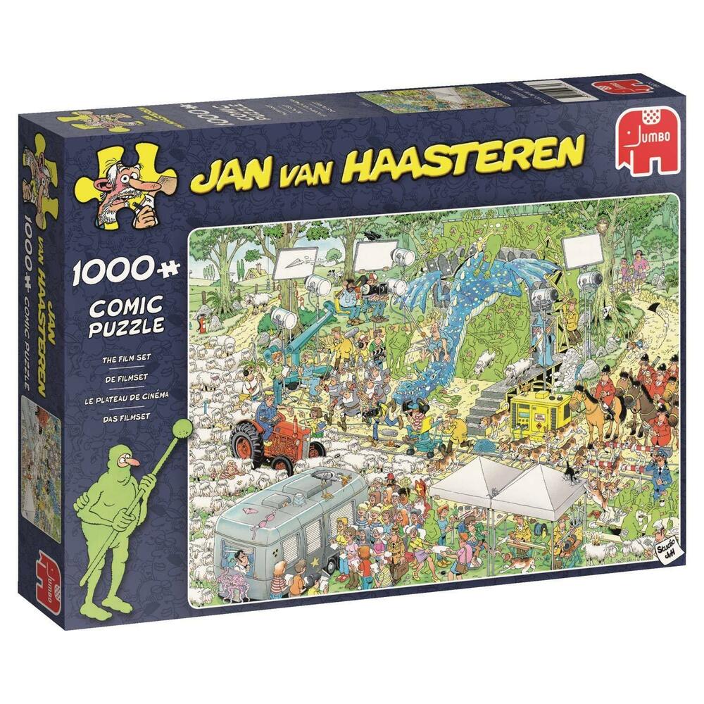 Jan van Haasteren: The Film Set - 1000 brikker - Nordisk Spil