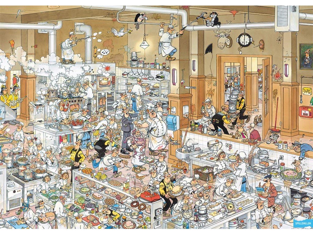 The Kitchen - 500 brikker XL - Nordisk Spil