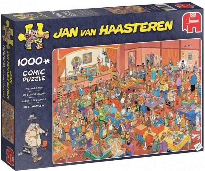 Jan van Haasteren: Det magiske marked - 1000 brikker - Nordisk Spil