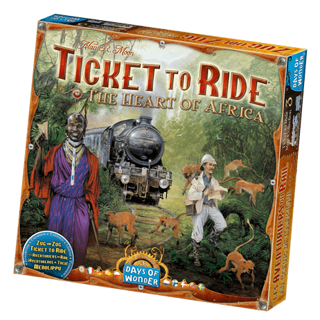 Ticket To Ride: Heart of Africa - Map Collection 3 - Nordisk Spil