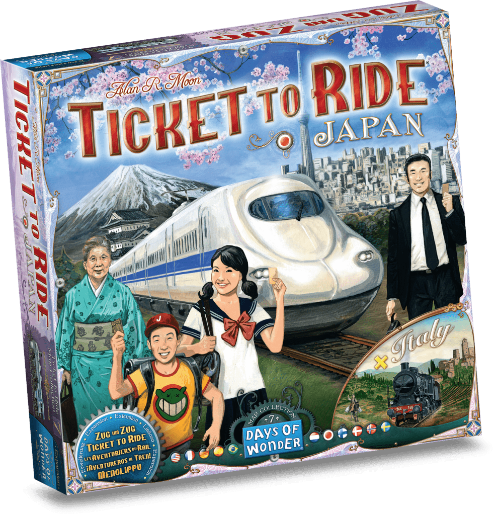 Ticket To Ride: Japan & Italy - Map Collection 7 - Nordisk Spil