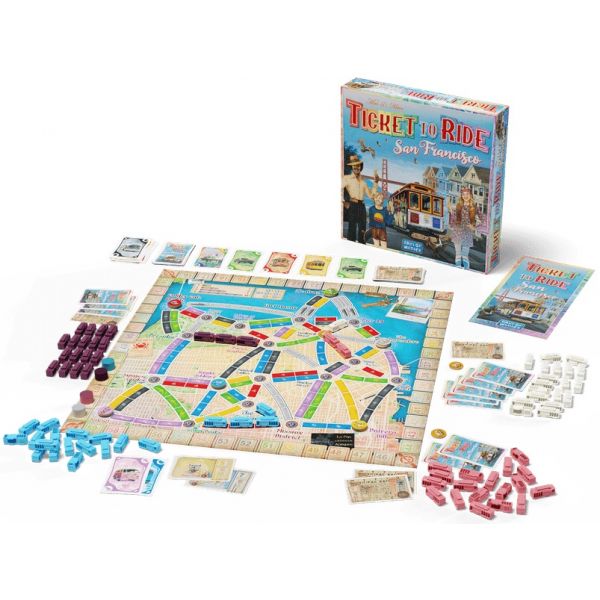 Ticket to ride: San Francisco - Nordisk Spil