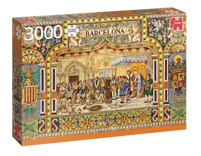 Tiles of Barcelona - 3000 brikker - Nordisk Spil