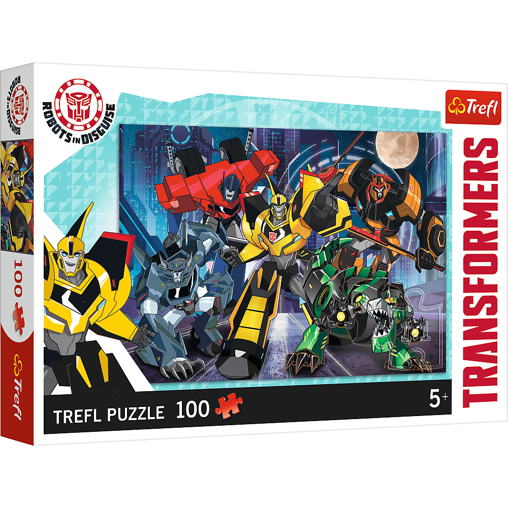 Transformers - 100 brikker - Nordisk Spil