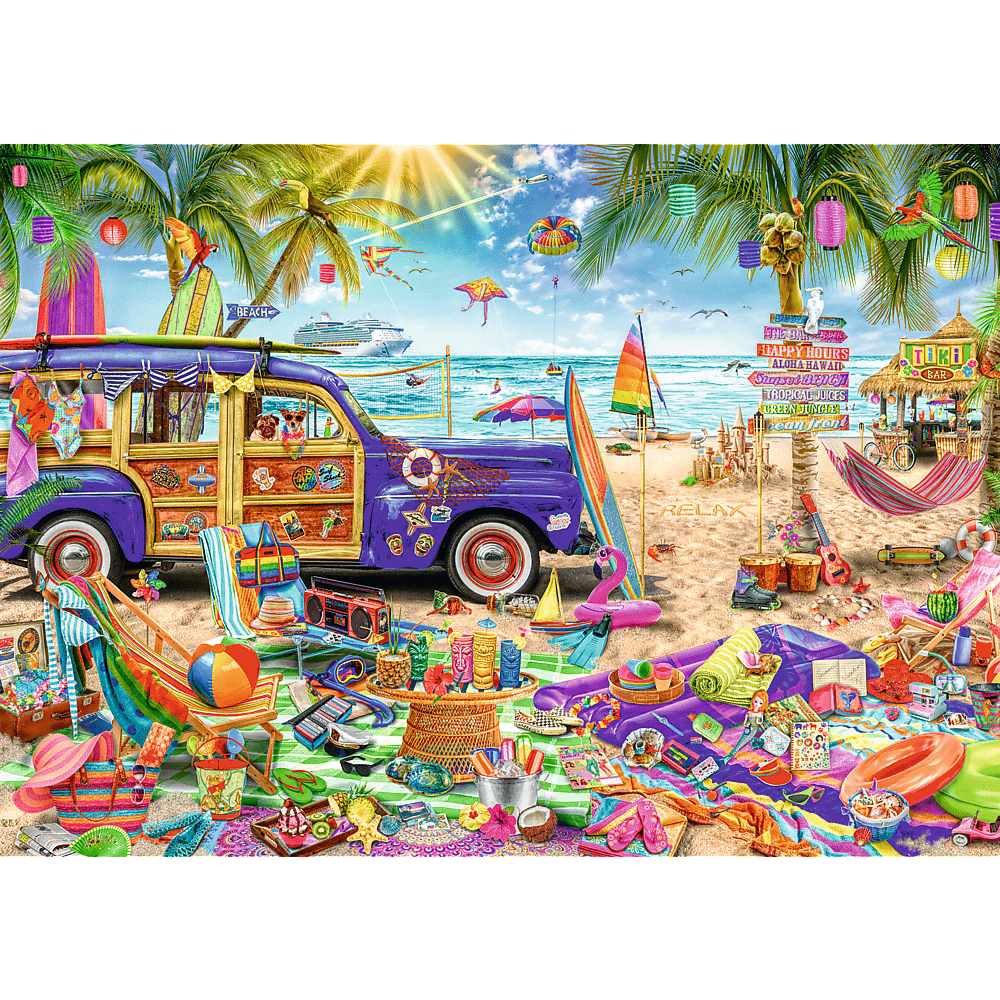 Tropical Holidays - 2000 brikker - Nordisk Spil