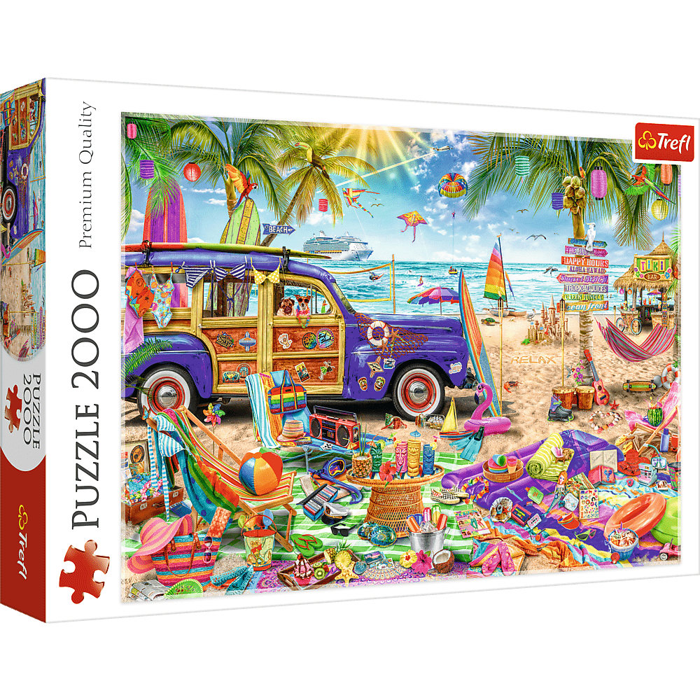 Tropical Holidays - 2000 brikker - Nordisk Spil