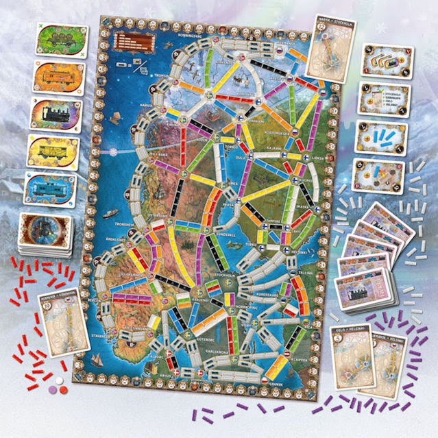 Ticket to ride: Northern Lights - Nordisk Spil
