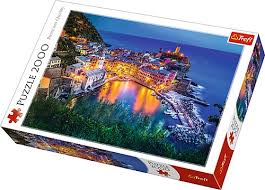 Vernazza At Dusk - 2000 brikker - Nordisk Spil