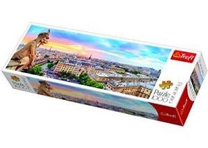 View from Notre Dame - Paris, Panorama - 1000 brikker - Nordisk Spil