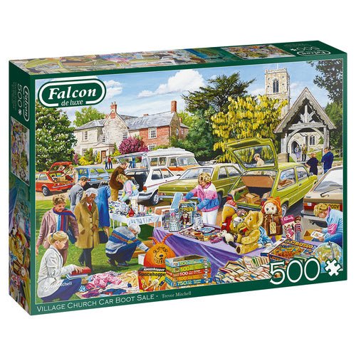 Village Church Car Boot Sale - 500 Brikker - Nordisk Spil