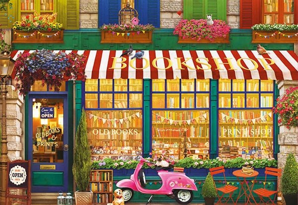 Vintage Bookshop - 4000 brikker - Nordisk Spil