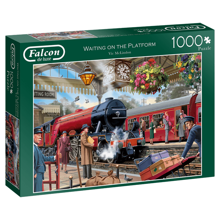 Waiting on the Platform - 1000 Brikker - Nordisk Spil