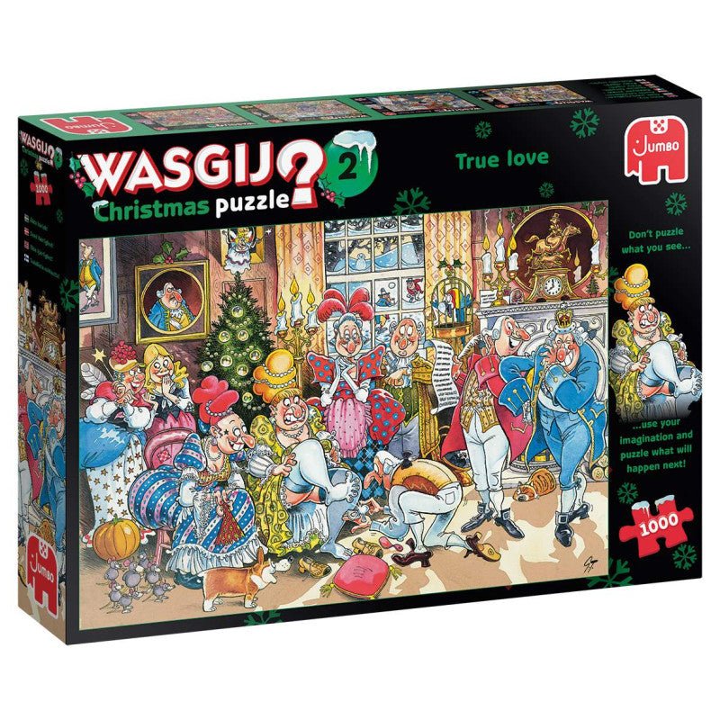 Wasgij? Christmas 2 True Love - 1000 brikker - Nordisk Spil