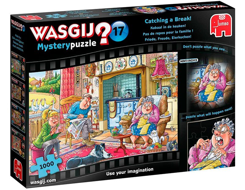 Wasgij? Mystery 17 Catching a Break - 1000 brikker - Nordisk Spil