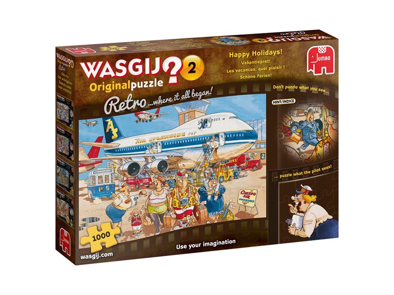 Wasgij Original 2 Retro - 1000 brikker - Nordisk Spil