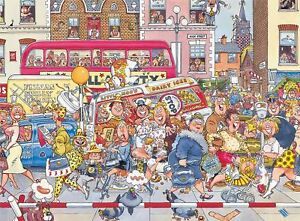 Wasgij Original? 3 Full Monty Fever - 1000 brikker - Nordisk Spil