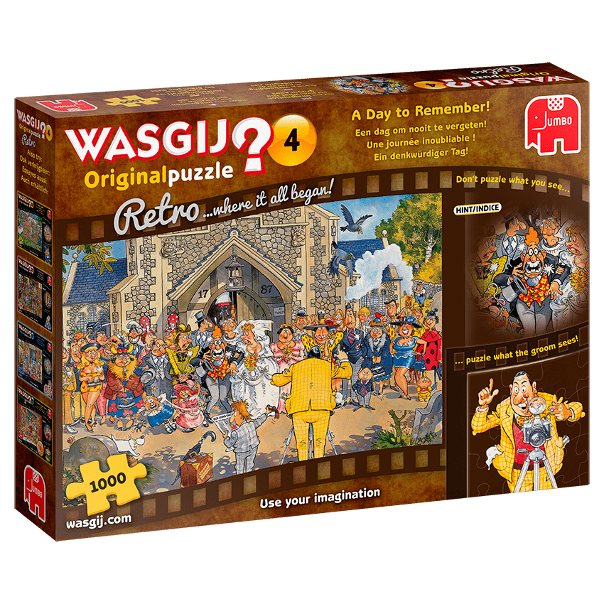 Original 4: Retro - En dag du ikke glemmer (1000 brikker) - Nordisk Spil
