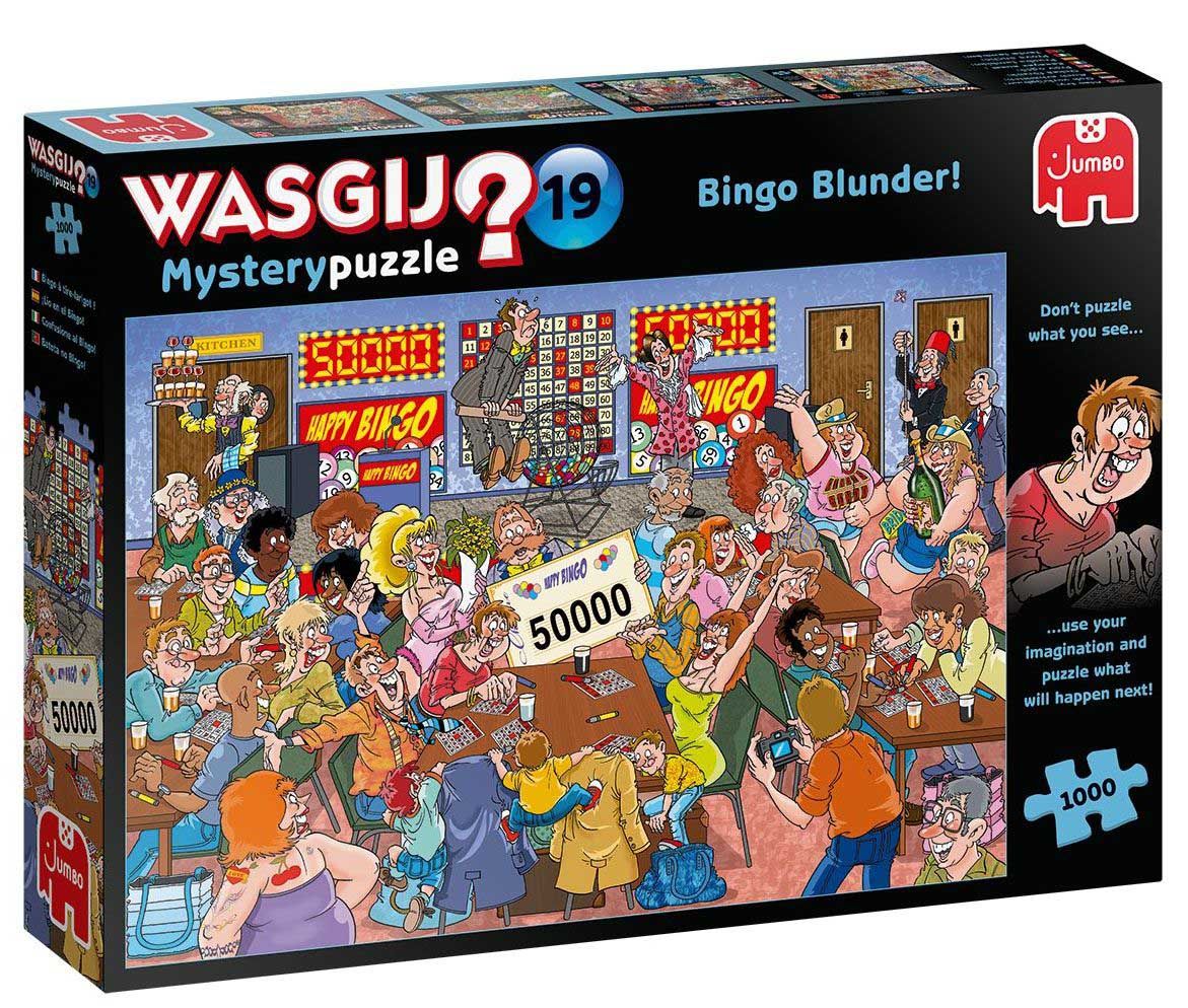 Mystery 19: Bingo - 1000 brikker - Nordisk Spil