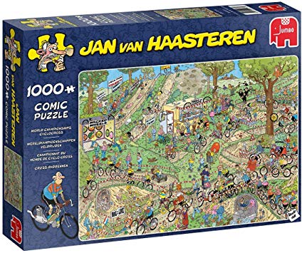 Jan van Haasteren: Cykelcross World Cup - 1000 brikker - Nordisk Spil